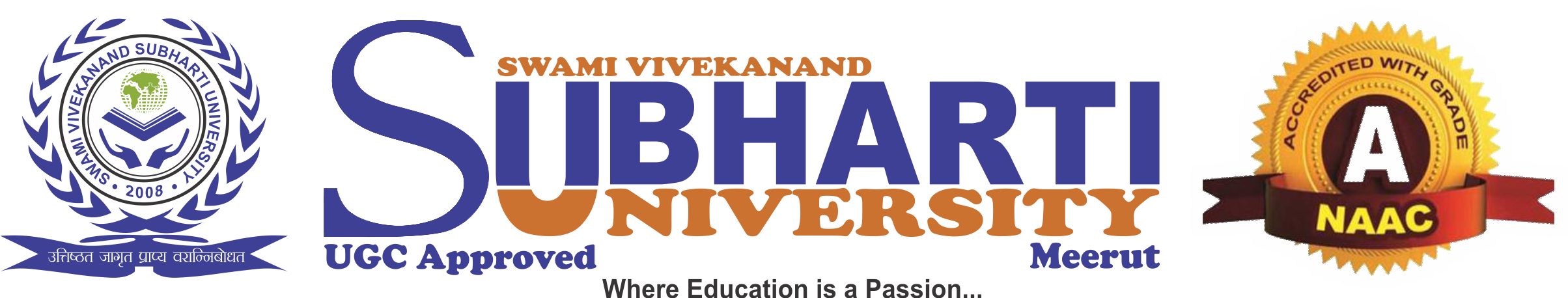 Swami Vivekanand Subharti University seal